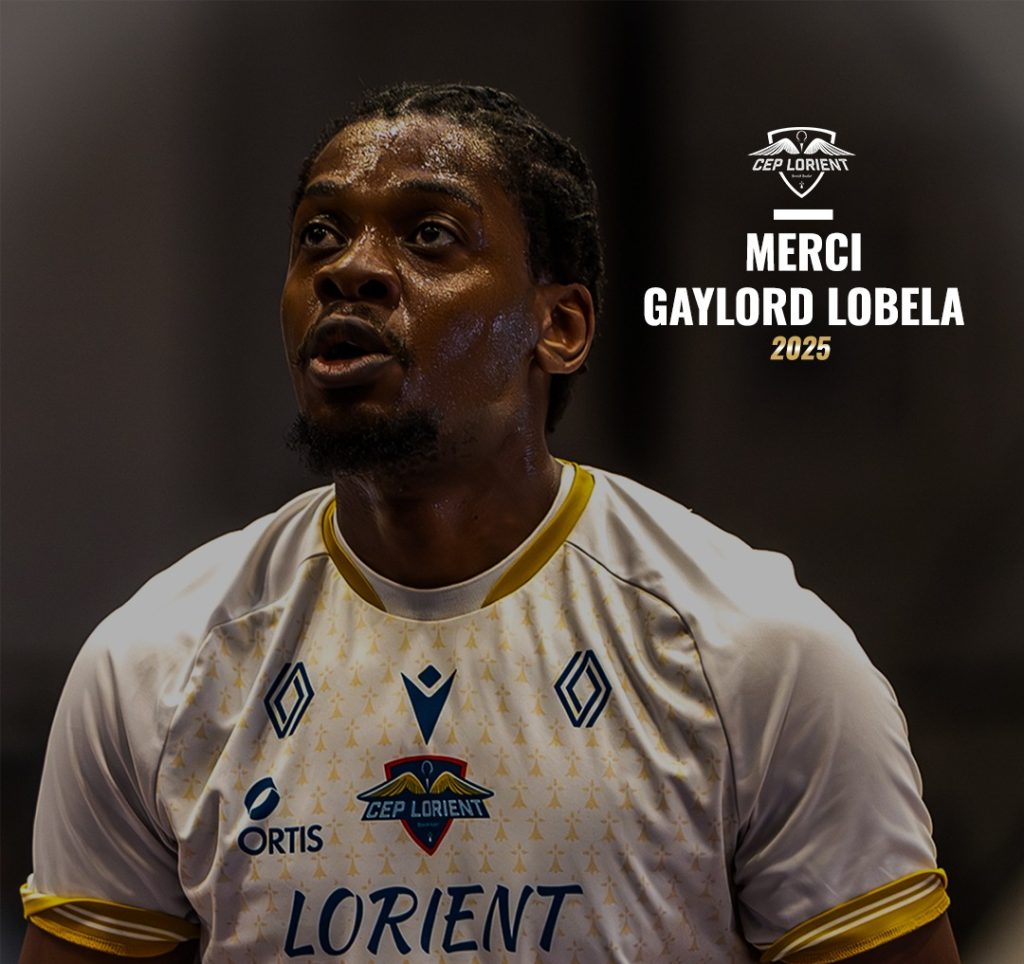 Basket – Fin de mission pour Gaylord Lobela au CEP Lorient