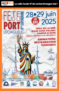 La fête du port de Locmiquélic célèbre ses 10 ans !
