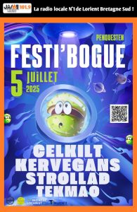 Rendez-vous au FESTI-BOGUE le samedi 5 juillet prochain !