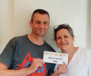 Rozenn Le Marec - gagnante du jeu « C’est la fête avec JAIME Radio »