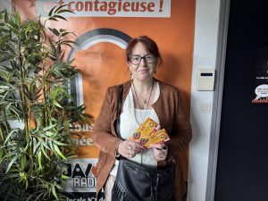 Sandrine Agogue - gagnante du pass pour le Carnaval à l’ouest
