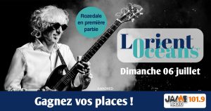 Gagnez vos places pour le concert de Louis Bertignac au festival Lorient Océans !
