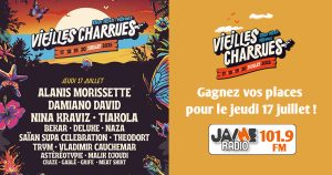 Gagnez vos places pour la journée du jeudi 17 juillet aux Vieilles Charrues 2025 à Carhaix !