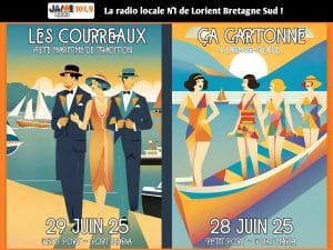 Deux jours d’animations à Larmor-Plage les 28 et 29 juin : régate de bateaux en carton, concert rock, fête maritime des Courreaux !