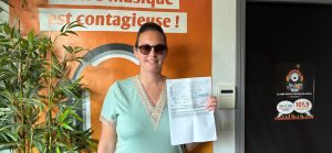 Coraline Dourilin – Gagnante du loto JAIME Radio à Languidic !