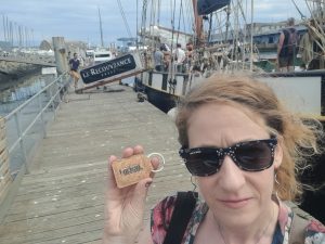 Séverine Geneste - Gagnante d'un Pass Sloop lors du Festival Lorient Océan !