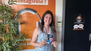 Roxane Daniel – Gagnante du loto JAIME Radio à Caudan !