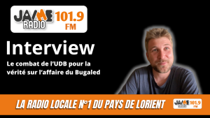 Korentin Gaillard (UDB) demande des réponses sur le naufrage du Bugaled Breizh. Découvrez son interview vidéo avec JAIME Radio.