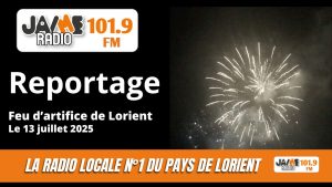 VIDÉO : Reportage, Feu d'artifice de Lorient, le 13 juillet 2025