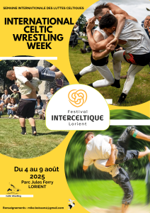 Trois tournois et des initiations aux luttes celtiques vous attendent au Festival Interceltique de Lorient 2025. Sport et tradition toute la semaine !