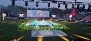 Merci à Maryvonne Barker , pour ses photos prise lors de la soirée Horizons Celtiques du Festival Interceltique.