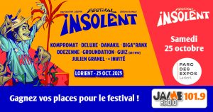 Gagnez vos places pour le "Festival Insolent" à Lanester