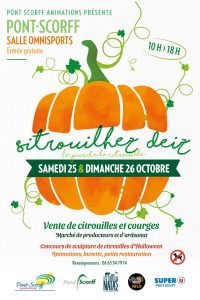 Le Sitrouilhez Deiz fait son grand retour à Pont-Scorff ! Concours, marché et animations autour des citrouilles à découvrir ce week-end.
