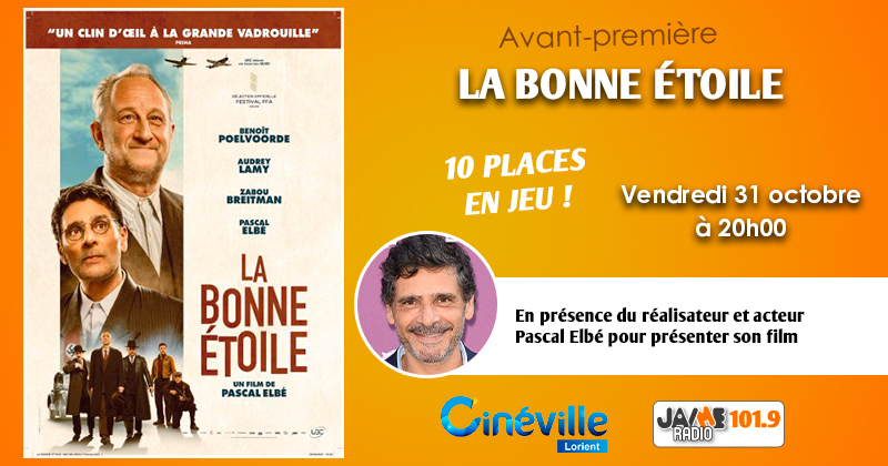 Gagnez vos places pour l’avant-première du film “La Bonne Étoile” au Cinéville de Lorient !