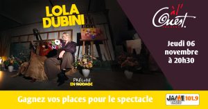 Gagnez vos places pour "Prélude" de Lola Dubini au Théâtre à l’Ouest d’Auray !