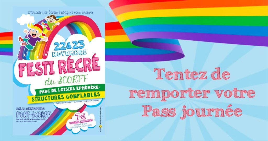 Gagnez votre pass journée pour la Festi Récré du Scorff !