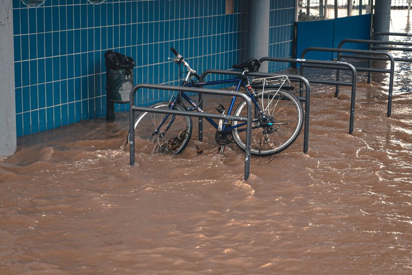 Quimperlé : les barrières anti-inondations installées pour l’hiver