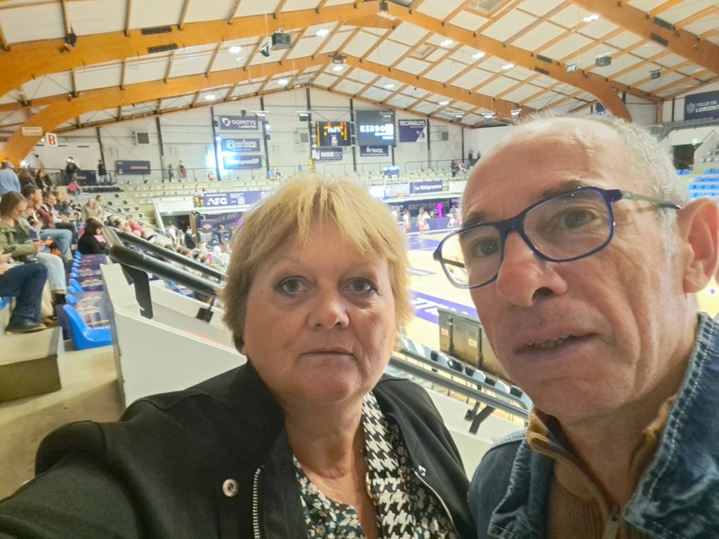 Bravo à Danielle Le Marre , qui a remporté deux places pour le match du CEP Lorient face à Levallois en jouant sur notre site internet.