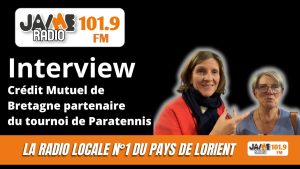 VIDEO : Interview du Crédit mutuel de Bretagne partenaire du Paratennis
