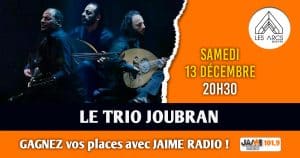 Gagnez vos places pour le Trio Joubran aux Arcs de Quéven !