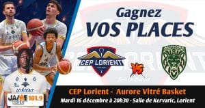 Gagnez vos places pour le match du CEP Lorient face à Vitré