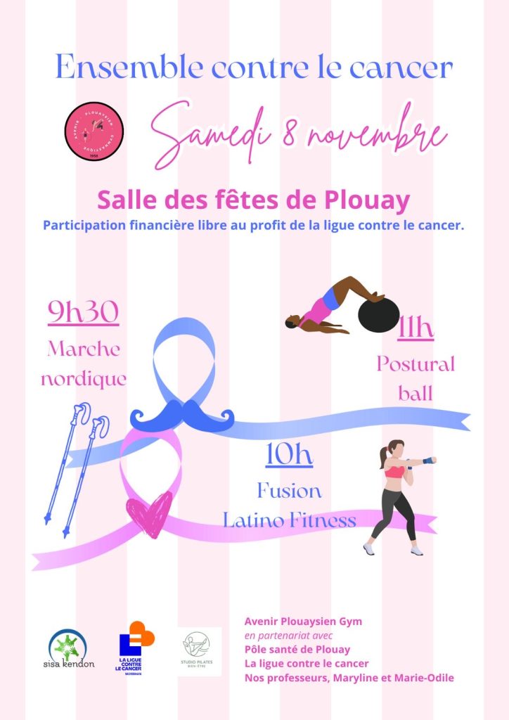Rendez-vous à Plouay le 8 novembre pour une matinée sportive et solidaire au profit de la Ligue contre le cancer du Morbihan.