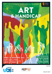 Découvrez mardi 18 novembre la conférence du CNCA à Lorient sur l’art et le handicap, avec la troupe Catalyse et Thierry Seguin.