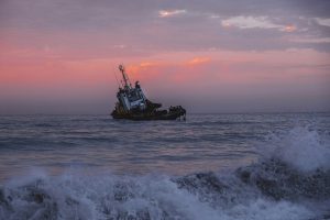 Un chalutier français s’est échoué dans la nuit du 8 au 9 novembre en rade de Lorient. Les cinq marins ont été secourus sains et saufs par la SNSM. Aucun blessé.
