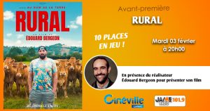 Gagnez vos places pour l’avant-première de “Rural” au Cinéville de Lorient !