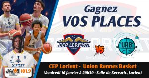Gagnez vos places pour le match du CEP Lorient face à Rennes