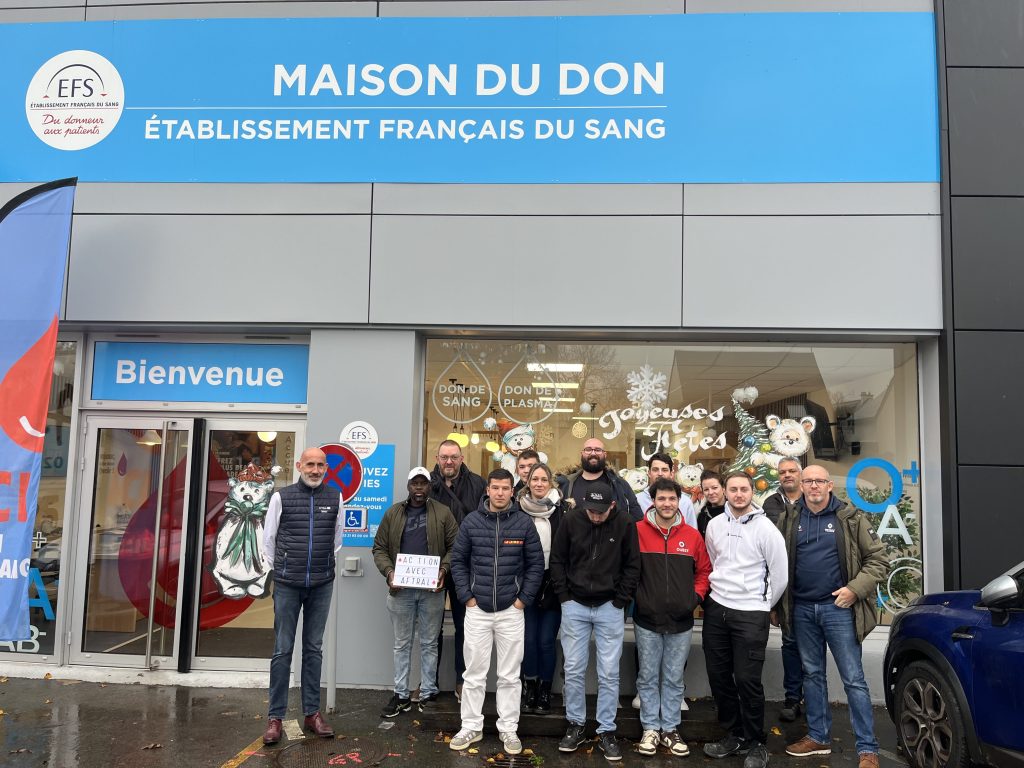 25 apprentis AFTRAL ont donné leur sang et leur plasma à Lorient avec l’EFS. Une action solidaire suivie par JAIME Radio. Découvrez la vidéo de cet engagement essentiel.