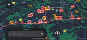 Accident près de la sortie d’Hennebont, trafic à l’arrêt vers Lorient