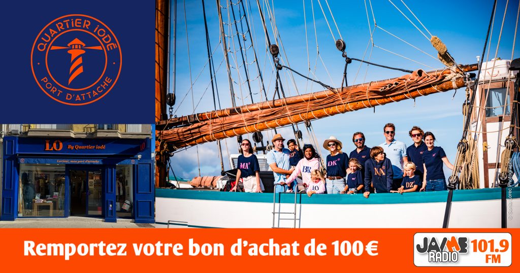 À gagner un bon cadeau d’une valeur de 100€ chez Quartier Iodé
