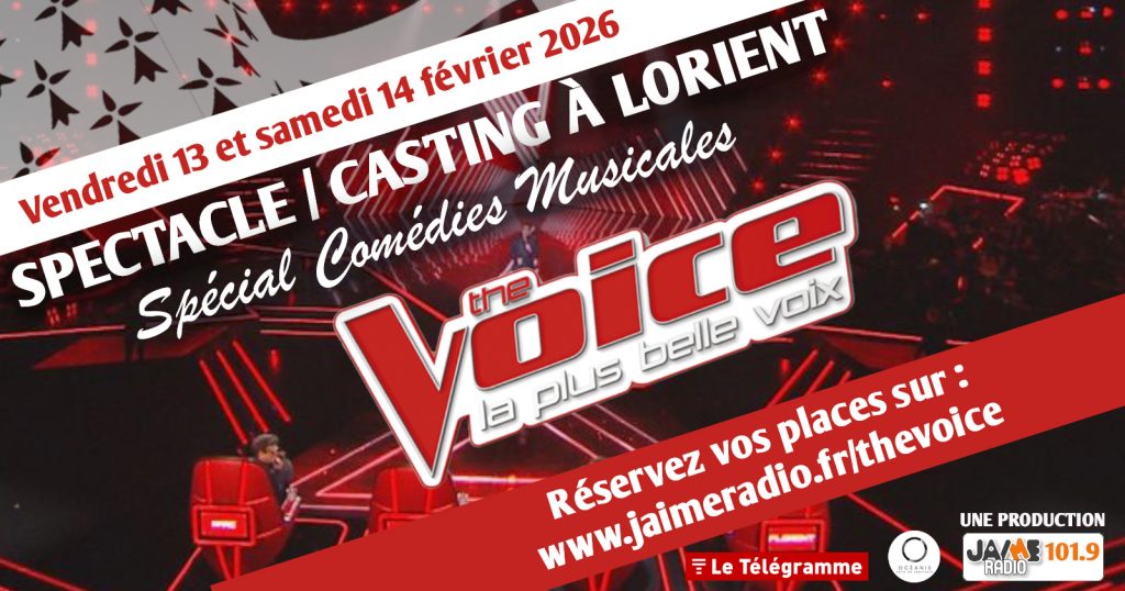 Billetterie pour le Spectacle / Casting The Voice organisé par JAIME Radio