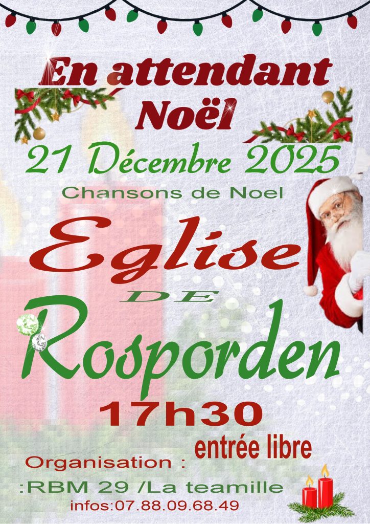Un duo mère-fils propose un récital de chants traditionnels de Noël, dimanche 21 décembre à l’église de Rosporden. Entrée libre.