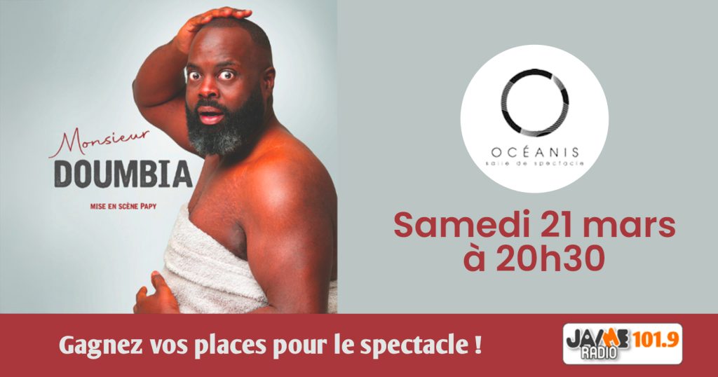 Gagnez vos places pour voir Issa Doumbia à l’Océanis de Ploemeur !