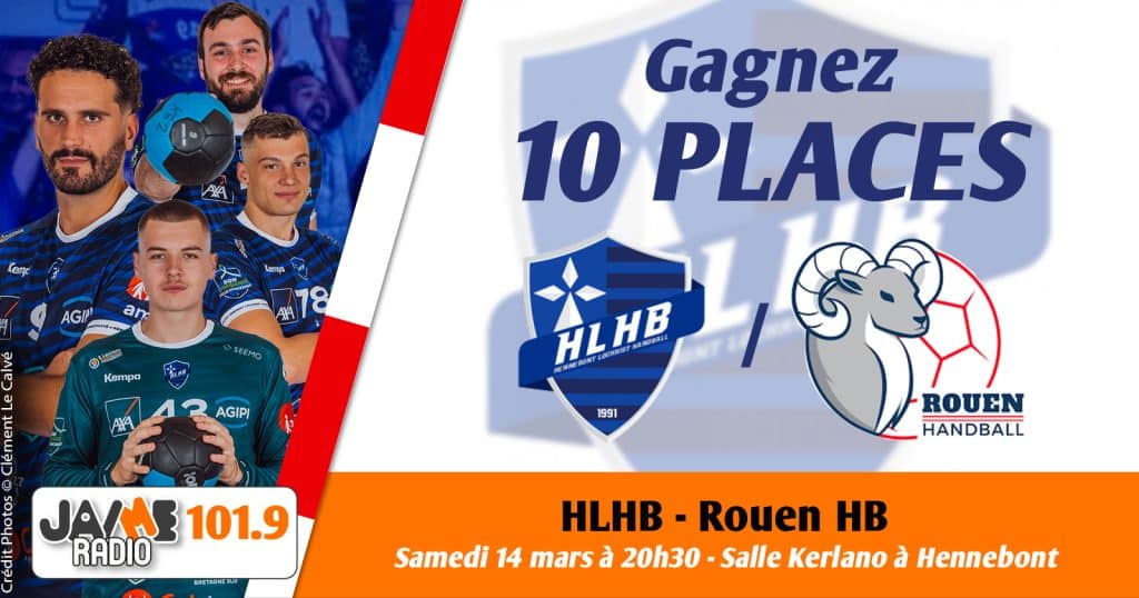 Gagnez vos places pour Hennebont Lochrist HB face à Rouen !