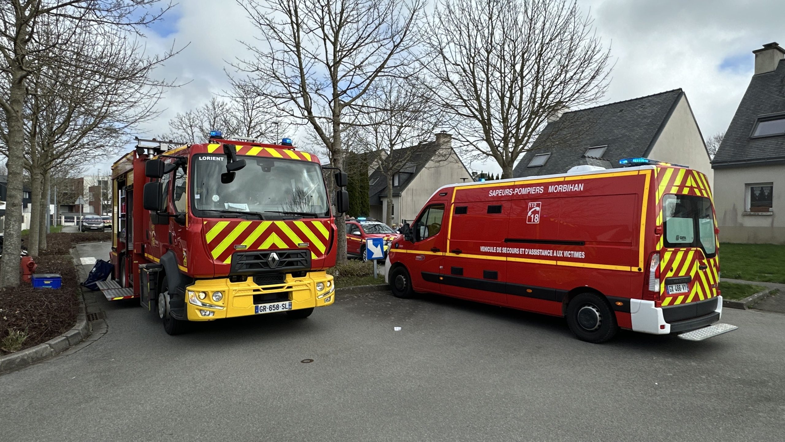 Une suspicion de fuite de gaz a entraîné l’évacuation de riverains à Lorient ce jeudi 26 février.