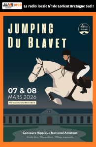 Le Jumping du Blavet revient au Haras National d’Hennebont les 7 et 8 mars avec concours et animations.