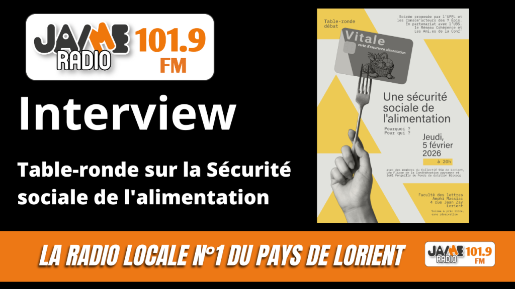 Une table ronde à Lorient explore la Sécurité sociale de l’alimentation et ses enjeux pour la santé, l’agriculture et l’environnement.
