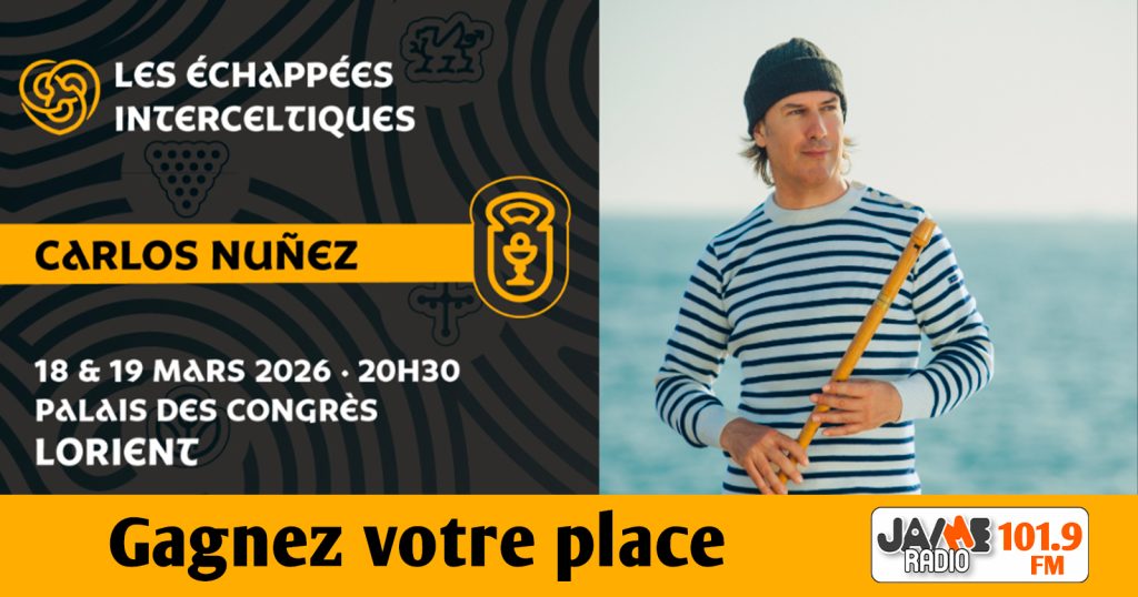 Gagnez Vos Places pour le Concert de Carlos Núñez à Lorient