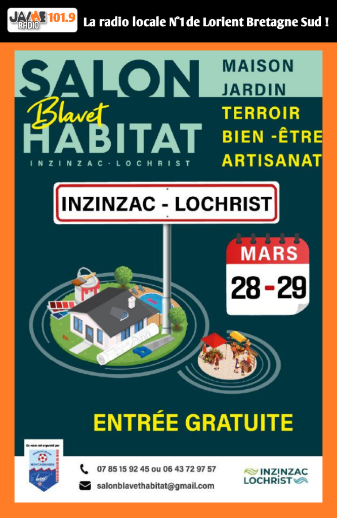Le Salon Blavet Habitat revient à Inzinzac-Lochrist les 28 et 29 mars. Rencontrez des professionnels et découvrez leurs offres.