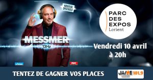 Gagnez vos places pour le spectacle de Messmer au Parc des expos de Lanester !