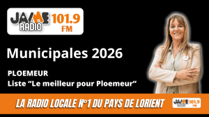 Lysiane Metayer présente la liste "Le meilleur pour Ploemeur" pour les élections municipales à Ploemeur sur JAIME Radio.