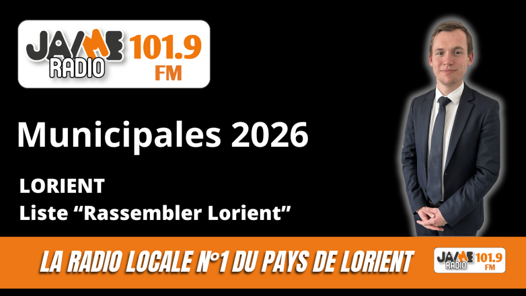 Théo Thomas présente la liste "Rassembler Lorient" pour les élections municipales à Lorient sur JAIME Radio.