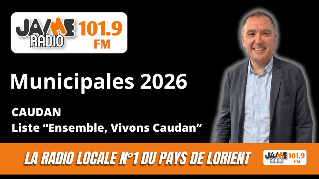 Fabrice Vely présente la liste Ensemble, Vivons Caudan pour les élections municipales à Caudan sur JAIME Radio.