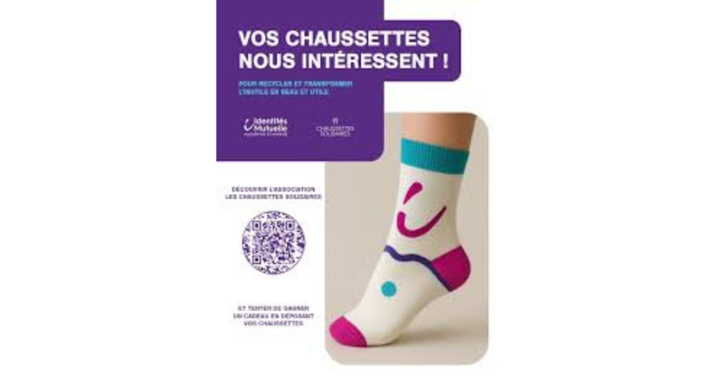 Lorient : déposez vos chaussettes orphelines pour une bonne cause
