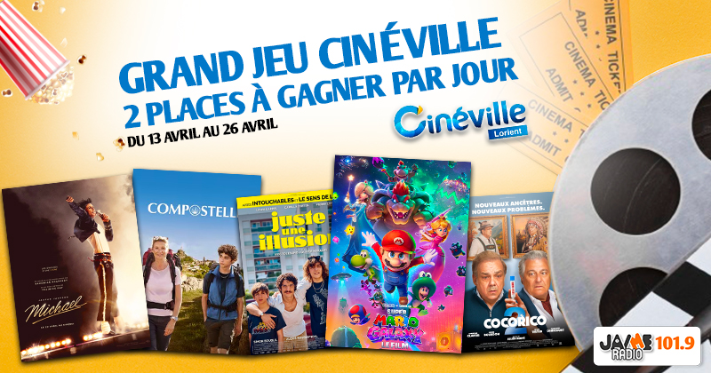Gagnez vos places cinéma pour le Cinéville de Lorient