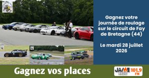 Gagnez vos places pour la journée de roulage Fay de Bretagne !