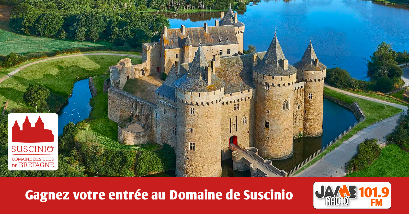 Gagnez vos places pour visiter le Domaine de Suscinio !